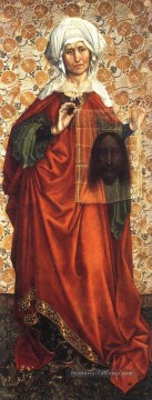 St Veronica Robert Campin Peinture à l'huile